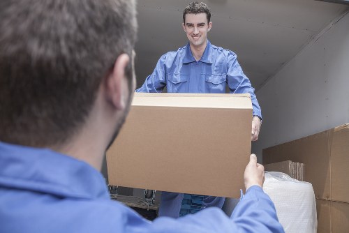Man with a van moving household items in Liverpool