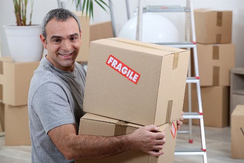 A man and van removal service helping with a home move in Liverpool
