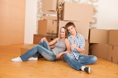 Moving team handling house removals in Liverpool