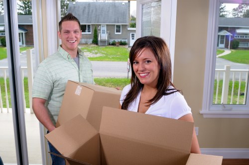 Local removals team helping with a home move in Liverpool