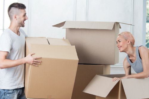 Waste disposal and clearance items prepared for lawful handling